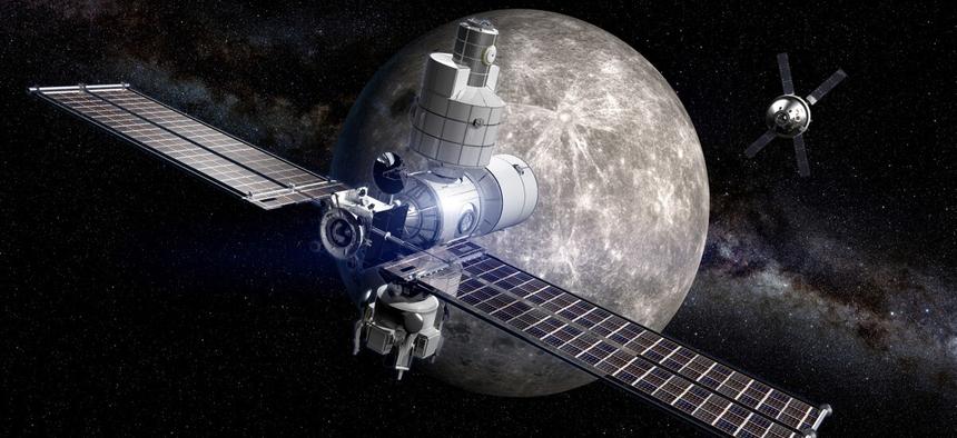 Космические силы США начнут патрулировать территорию вокруг Луны
