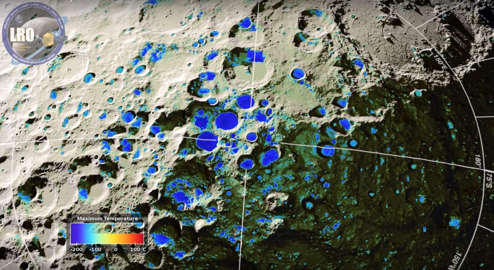 Вулканические извержения оставили на Луне квадриллионы литров воды