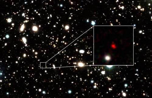 Загадочная древняя галактика стала самым отдаленным космическим объектом, известным современной науке