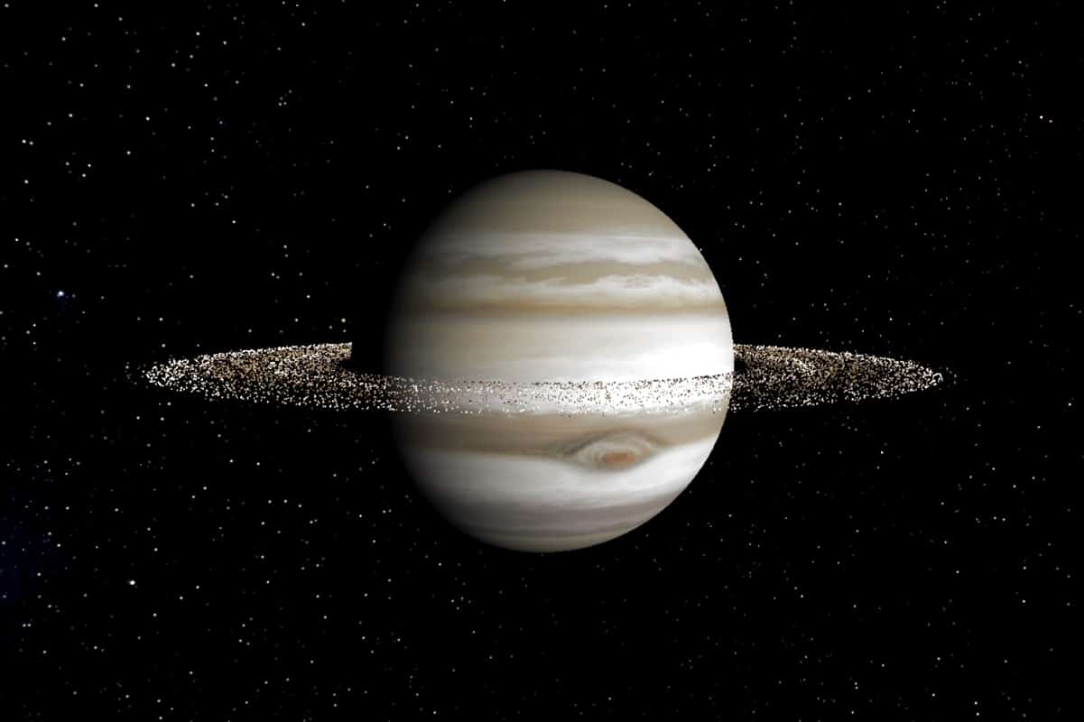 Астрономы объяснили отсутствие колец у Юпитера